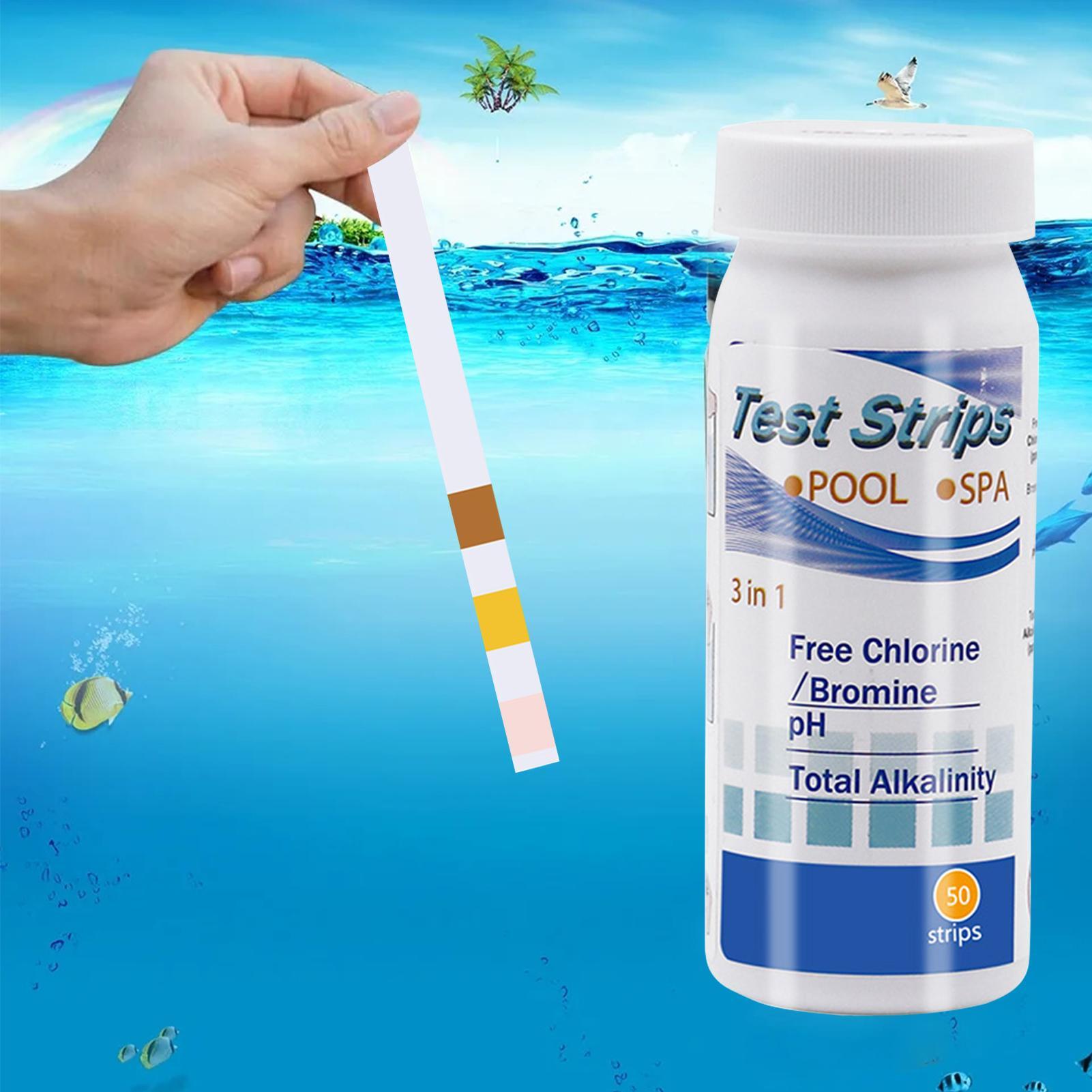 Ph Strip Test - Chlorine PH Test Strips SPA Swimming