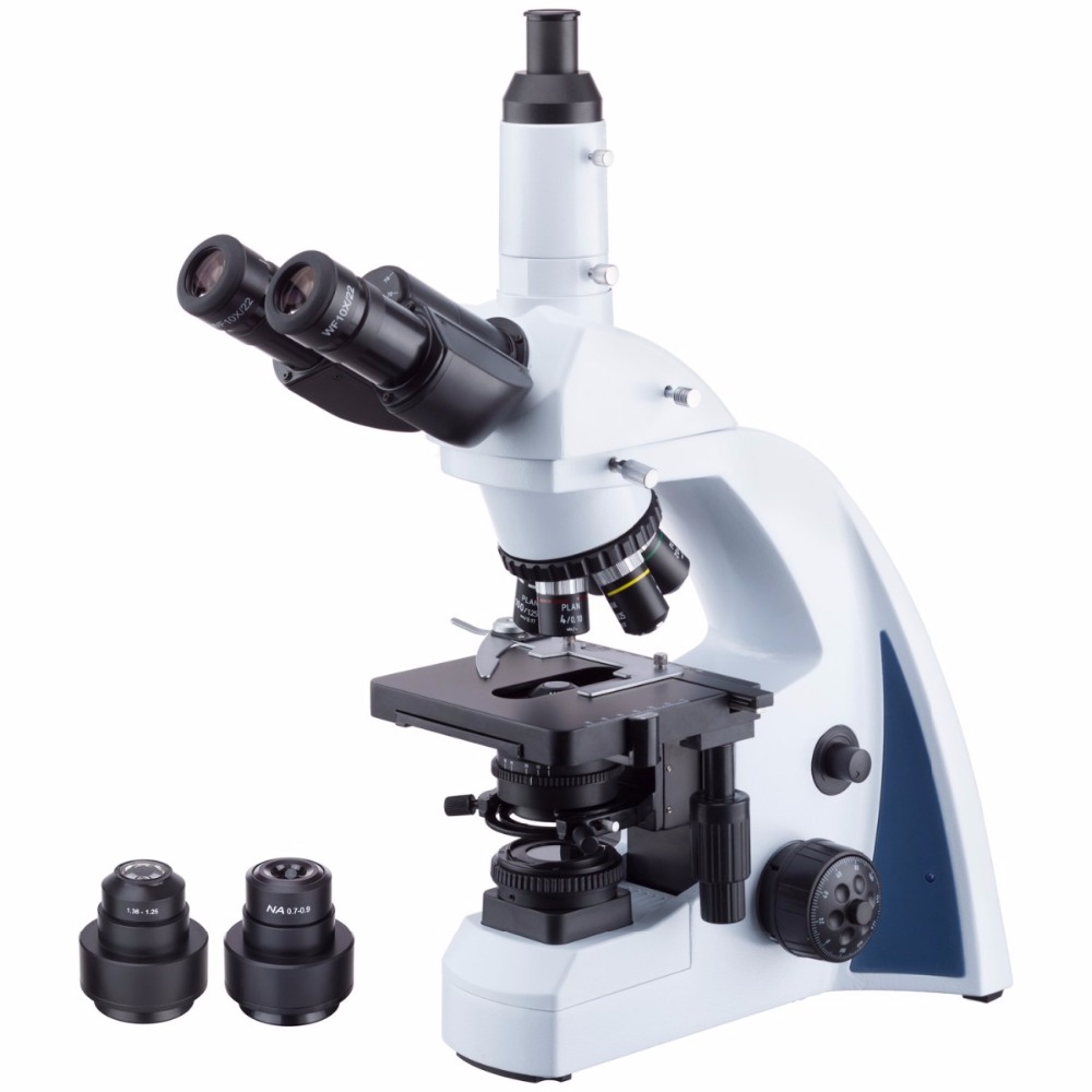 Amscope Microscope Compound 40X-1000X - AmScope Infinity-corrected Darkfield Trinocular Compound Microscope