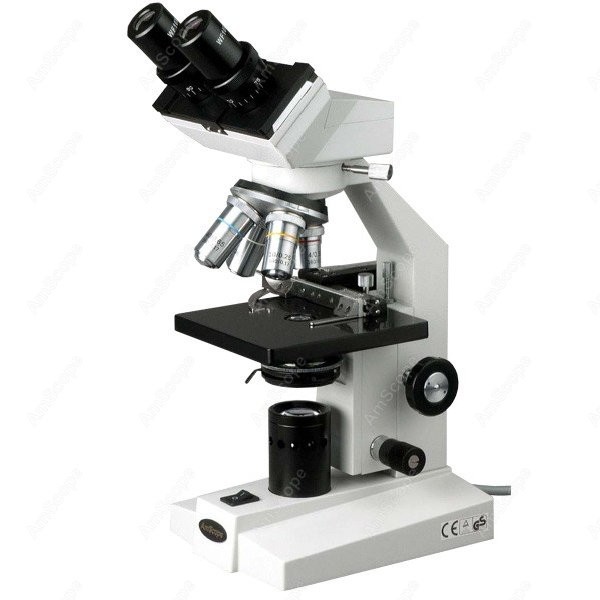 Amscope Microscope Compound 40X-1000X - AmScope B100 Series Biological Binocular Compound