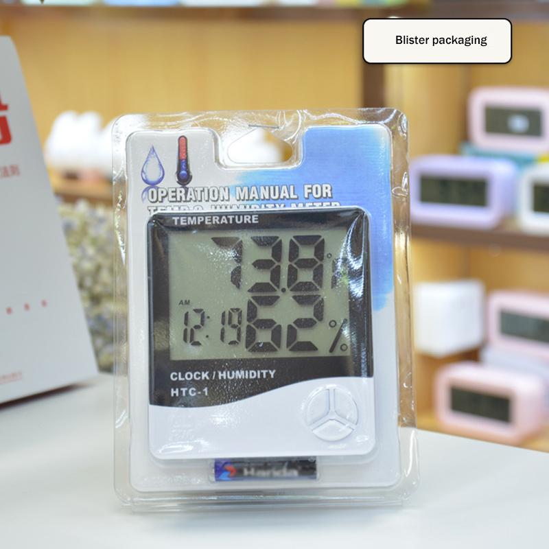 Weather Station Indoor - (BF06)LCD Digital Temperature Humidity Meter HTC-1
