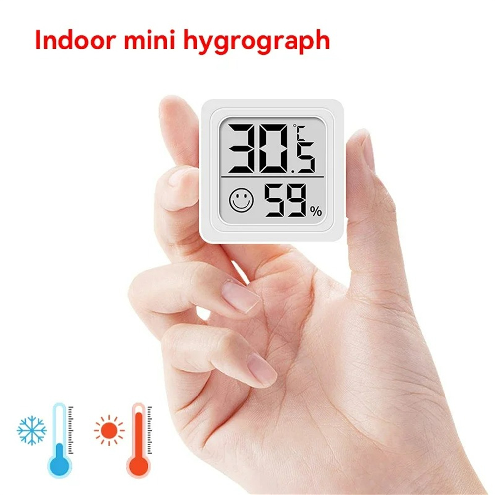 Portable LCD Digital Thermomet - Weather Station Indoor ulasan dan harga