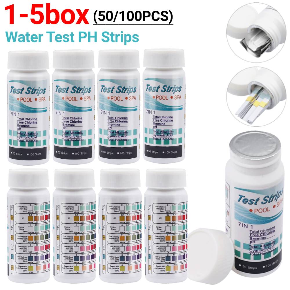 50/100PCS Water Test PH Strips - Ph Strip Test ulasan dan harga