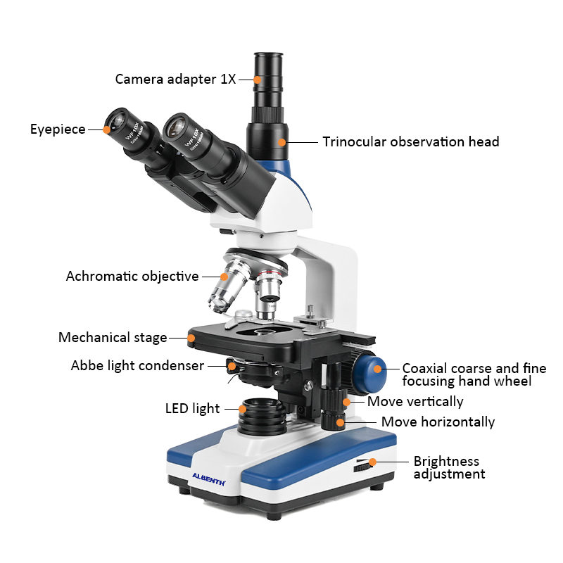 40X-2500X Professional Biologi - Microscope Compound 40X ulasan dan harga