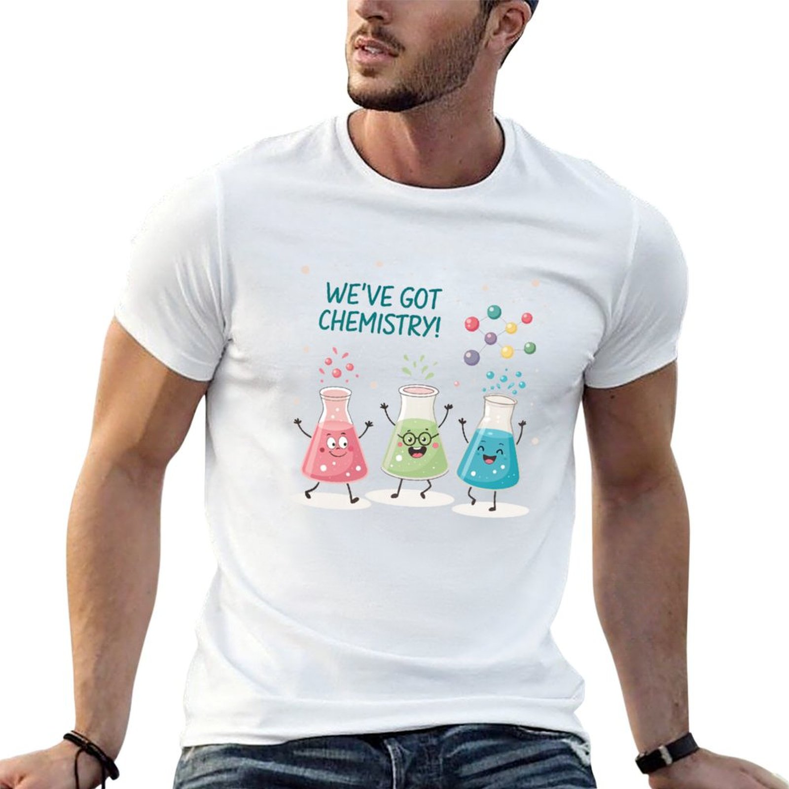 Science Beaker Buddies T-Shirt - Science Buddy ulasan dan harga