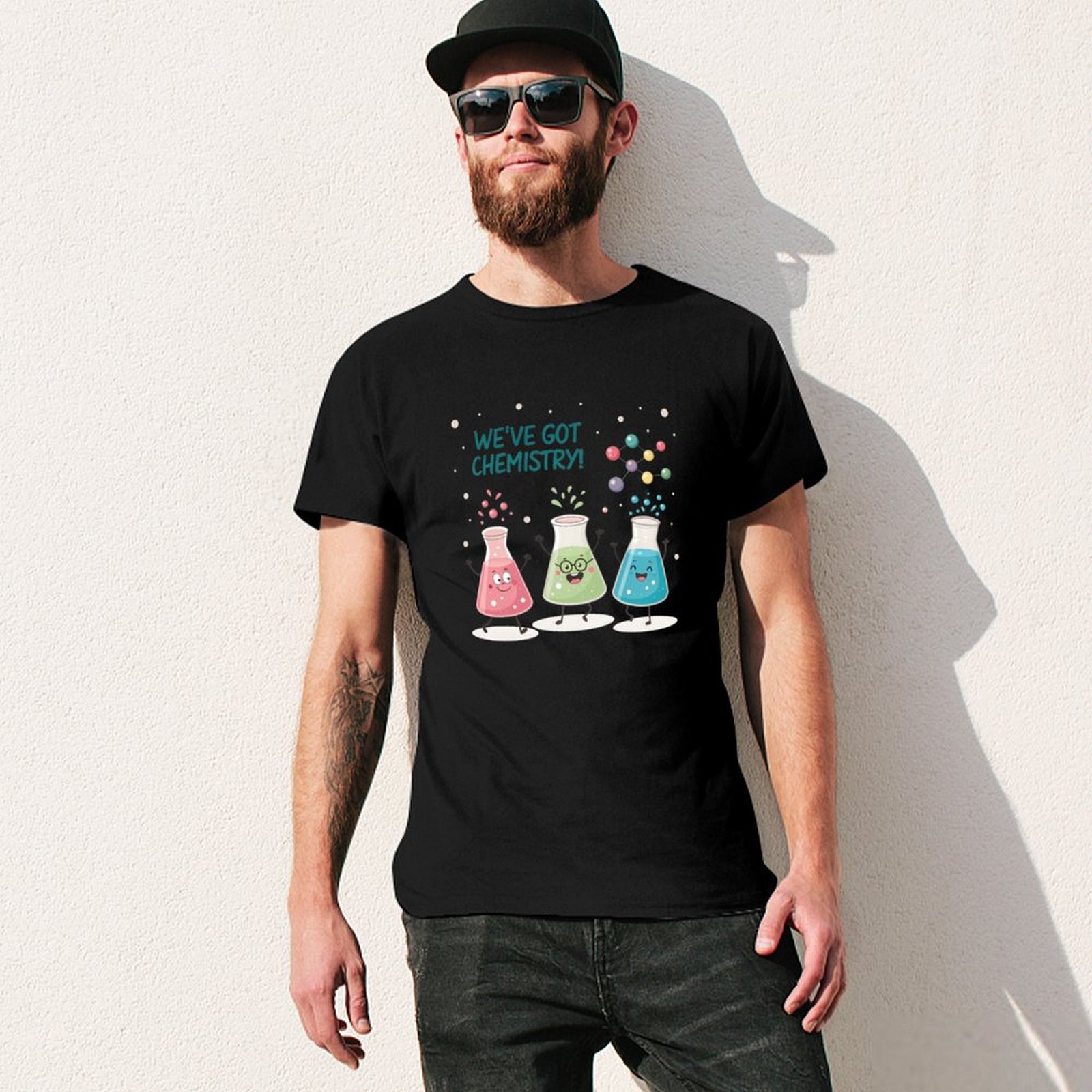 Science Beaker Buddies T-Shirt - Science Buddy ulasan dan harga