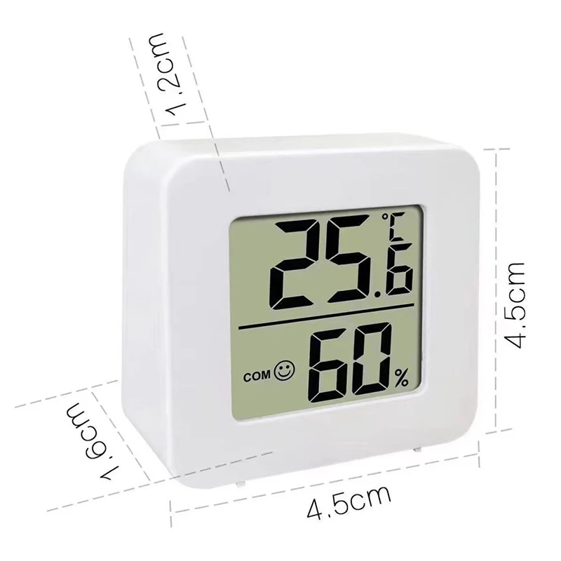 Mini LCD Digital Thermometer H - Weather Station Indoor ulasan dan harga