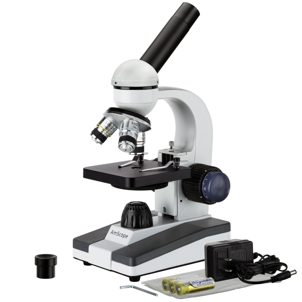 AmScope M150 Series Portable L - Microscope Compound 40X ulasan dan harga