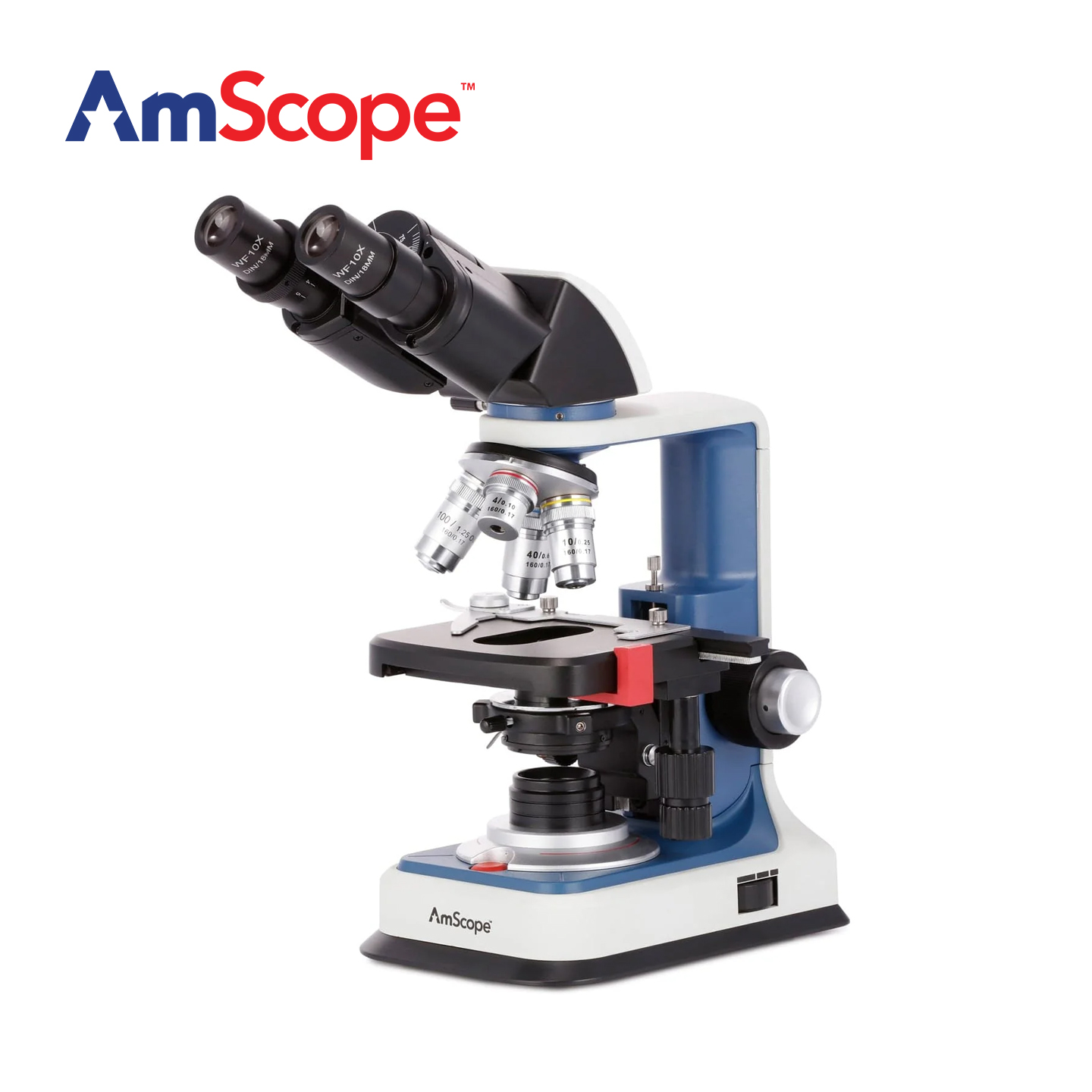 AmScope 40X-2500X Student Bino - Microscope Compound 40X ulasan dan harga