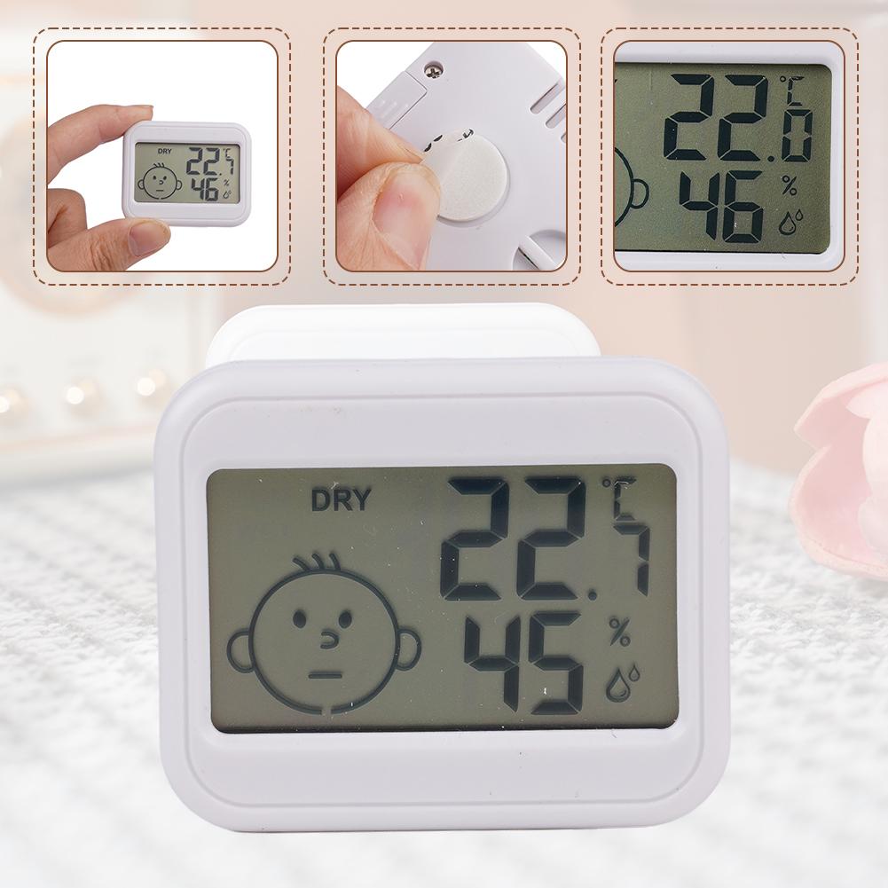 LCD Digital Thermometer Hygrom - Weather Station Indoor ulasan dan harga