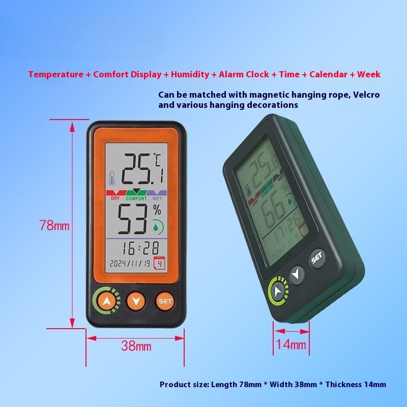 Outdoor Portable Digital Therm - Weather Station Indoor ulasan dan harga