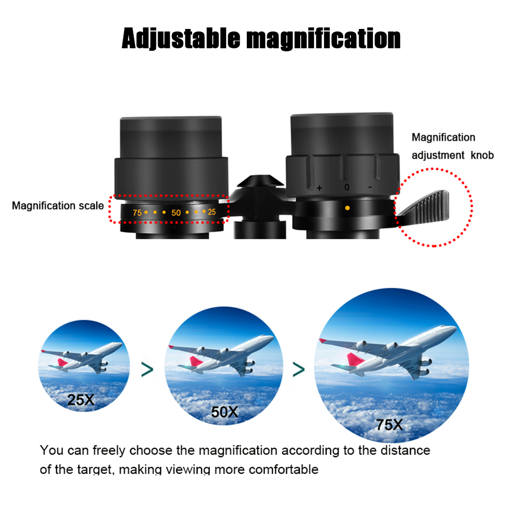 BORWOLF 25-75X70 ED High Magni - National Geographic Telescope 70Mm ulasan dan harga