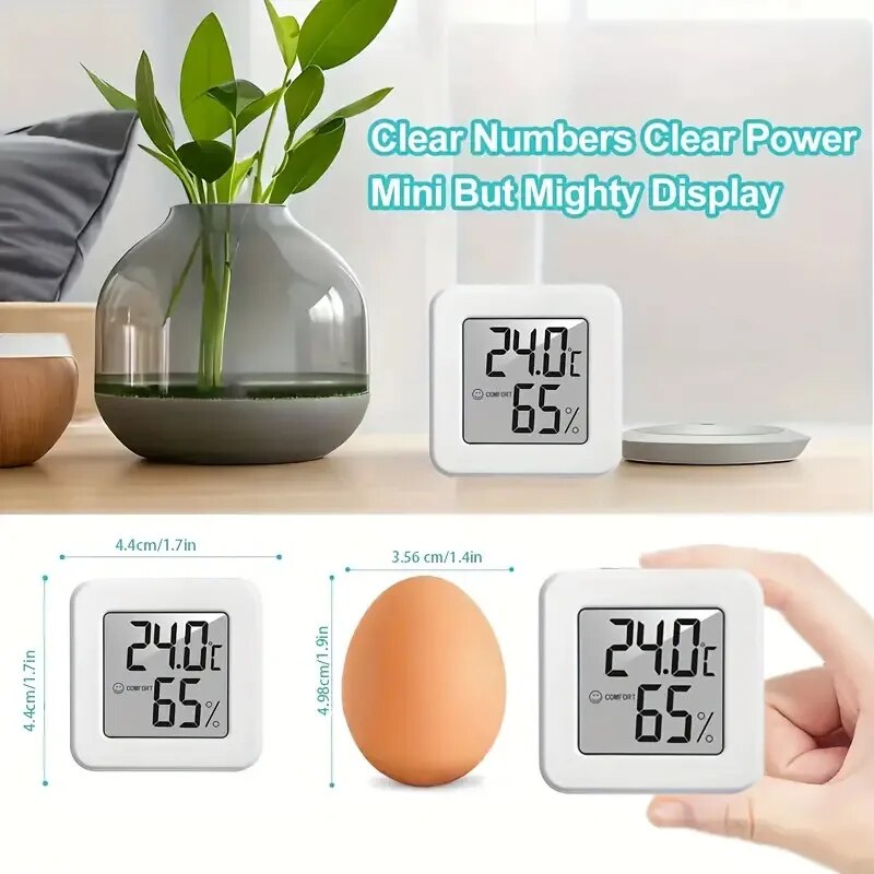 Digital Hygrometer Thermometer - Weather Station Indoor ulasan dan harga