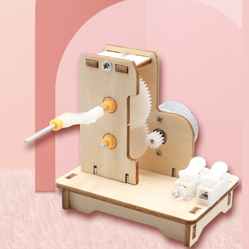 DIY Mini Hand Generator DIY Sc - Science Max ulasan dan harga