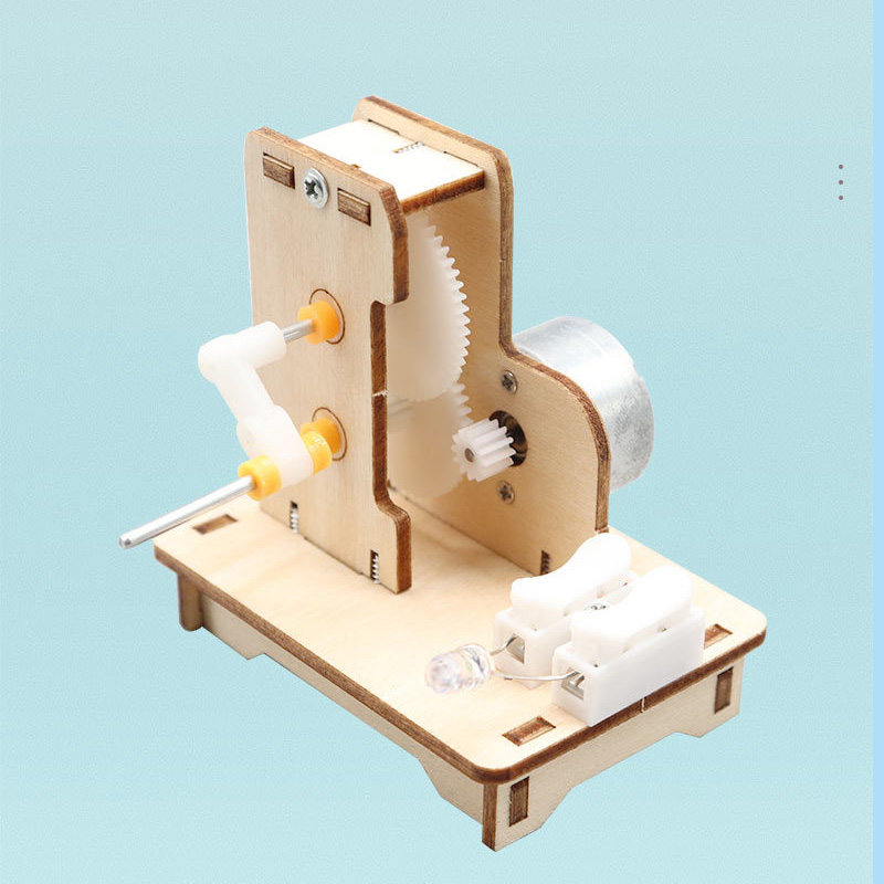 DIY Mini Hand Generator DIY Sc - Science Max ulasan dan harga