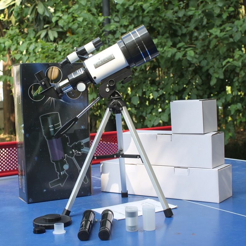 Portable stargazing telescope  - National Geographic Telescope 70Mm ulasan dan harga