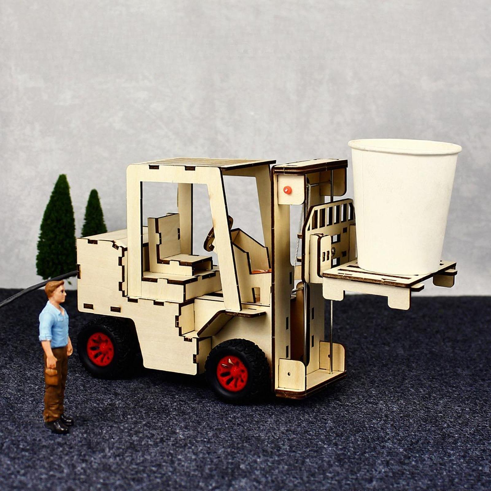 Wood Mechanical Building Toys  - Science And Invention ulasan dan harga