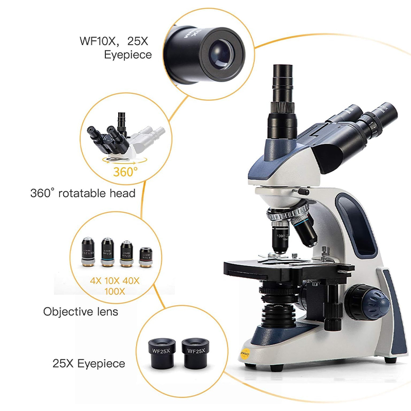 SWIFT SW380T Compound Trinocul - Microscope Compound 40X ulasan dan harga