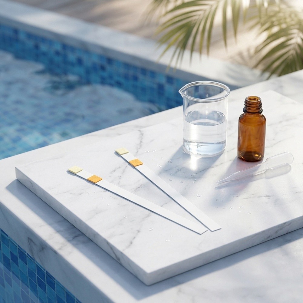 2 in 1 Pool and Spa Test Strip - Ph Strip Test ulasan dan harga