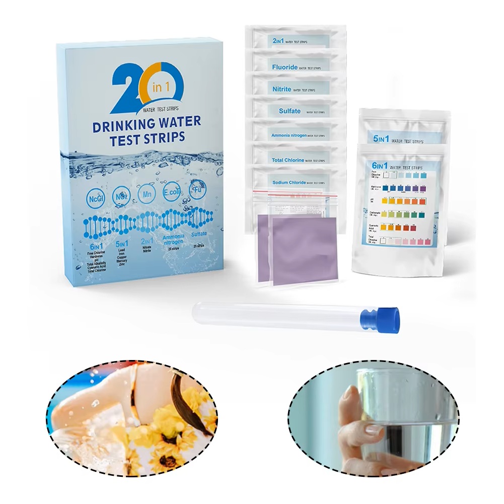 YAGO 20 in 1 Water Test Strips - Ph Strip Test ulasan dan harga