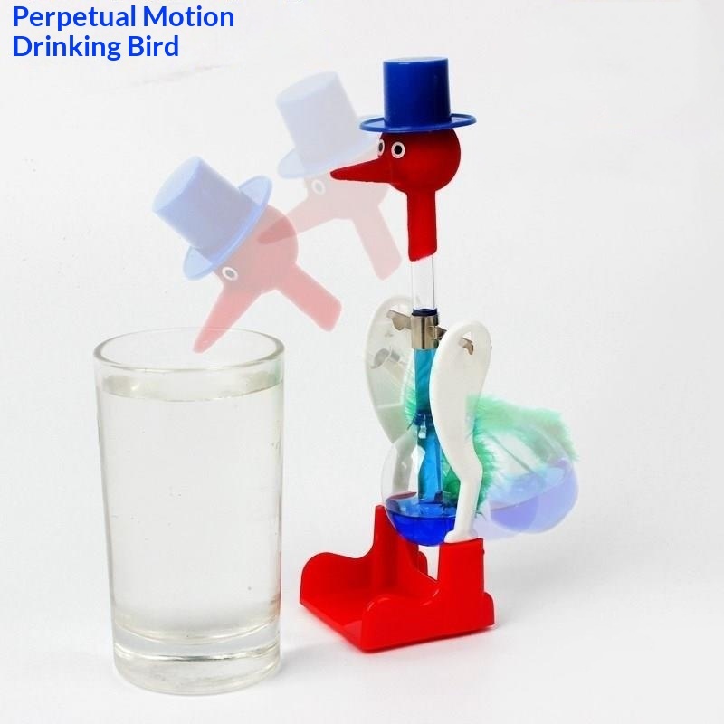 Magical Drinking Bird Toy Chil - Science Nature ulasan dan harga