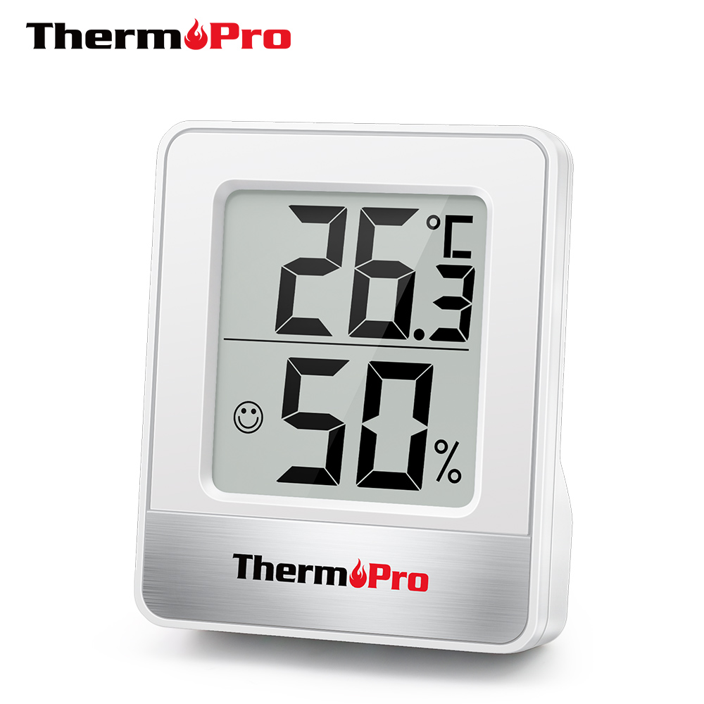 ThermoPro TP49 Mini Weather St - Weather Station Indoor ulasan dan harga