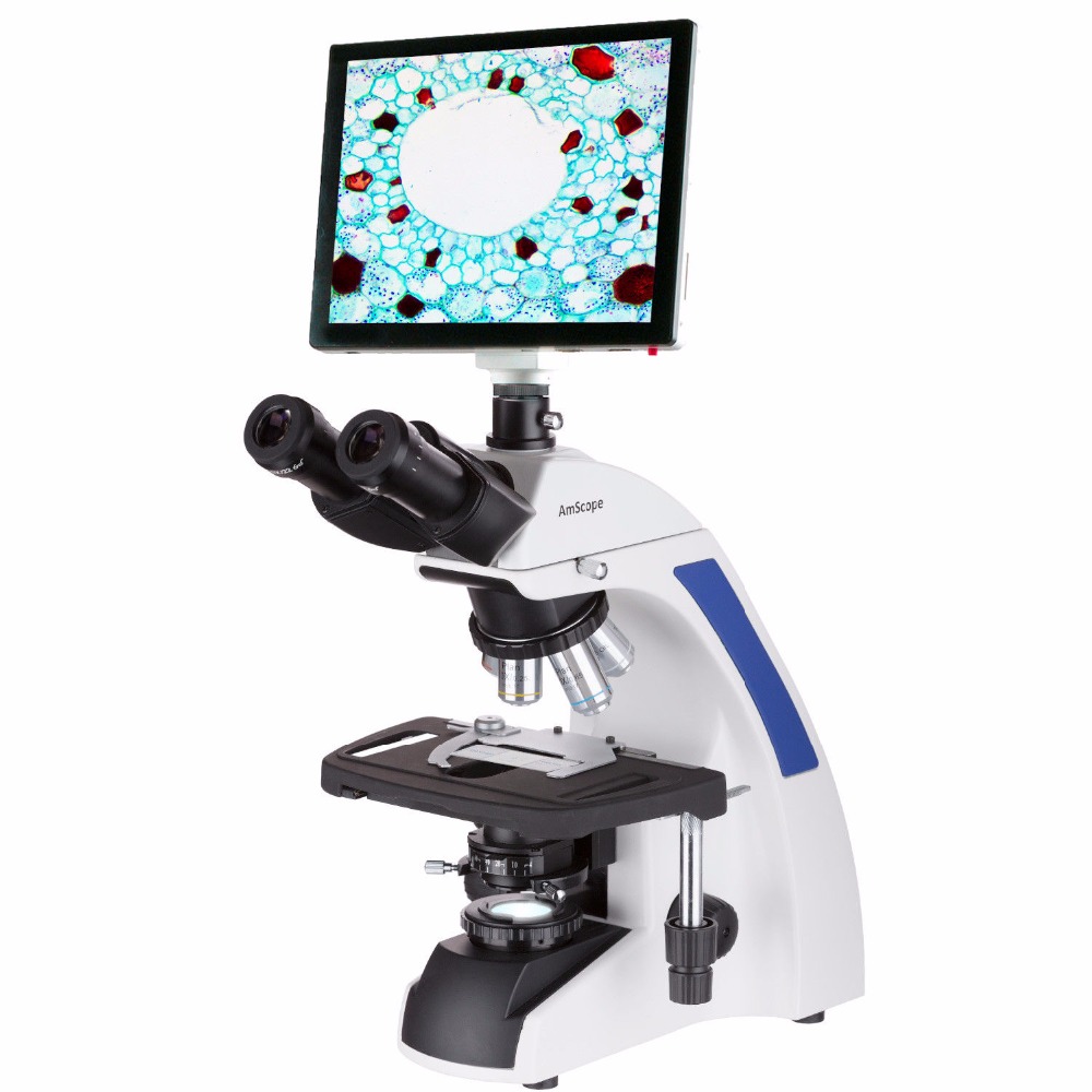 AmScope T720 Series Trinocular - Amscope Microscope Compound 40X-1000X ulasan dan harga