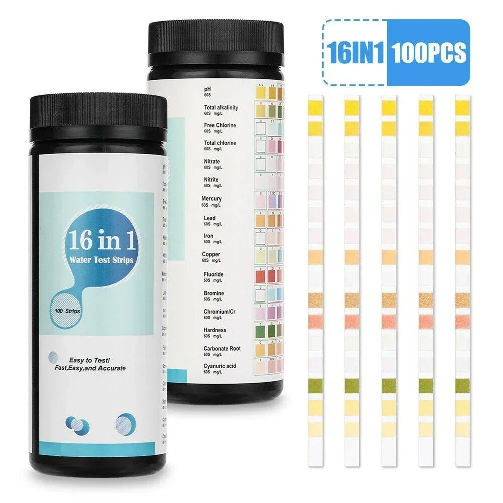 16 In 1 Drinking Water Test Ki - Ph Strip Test ulasan dan harga
