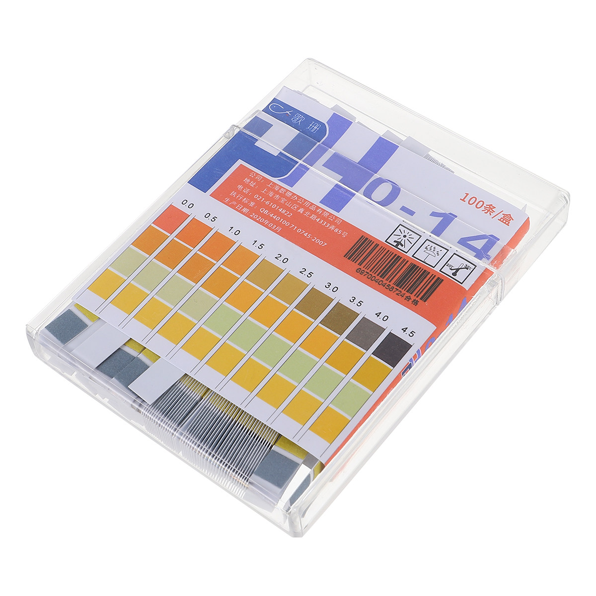 100pcs Ph Test Paper Waterproo - Ph Strip Test ulasan dan harga