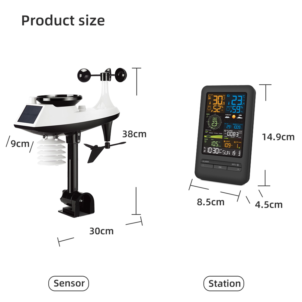 FJ3395TY /FJ3390A Weather Stat - Weather Station Indoor ulasan dan harga