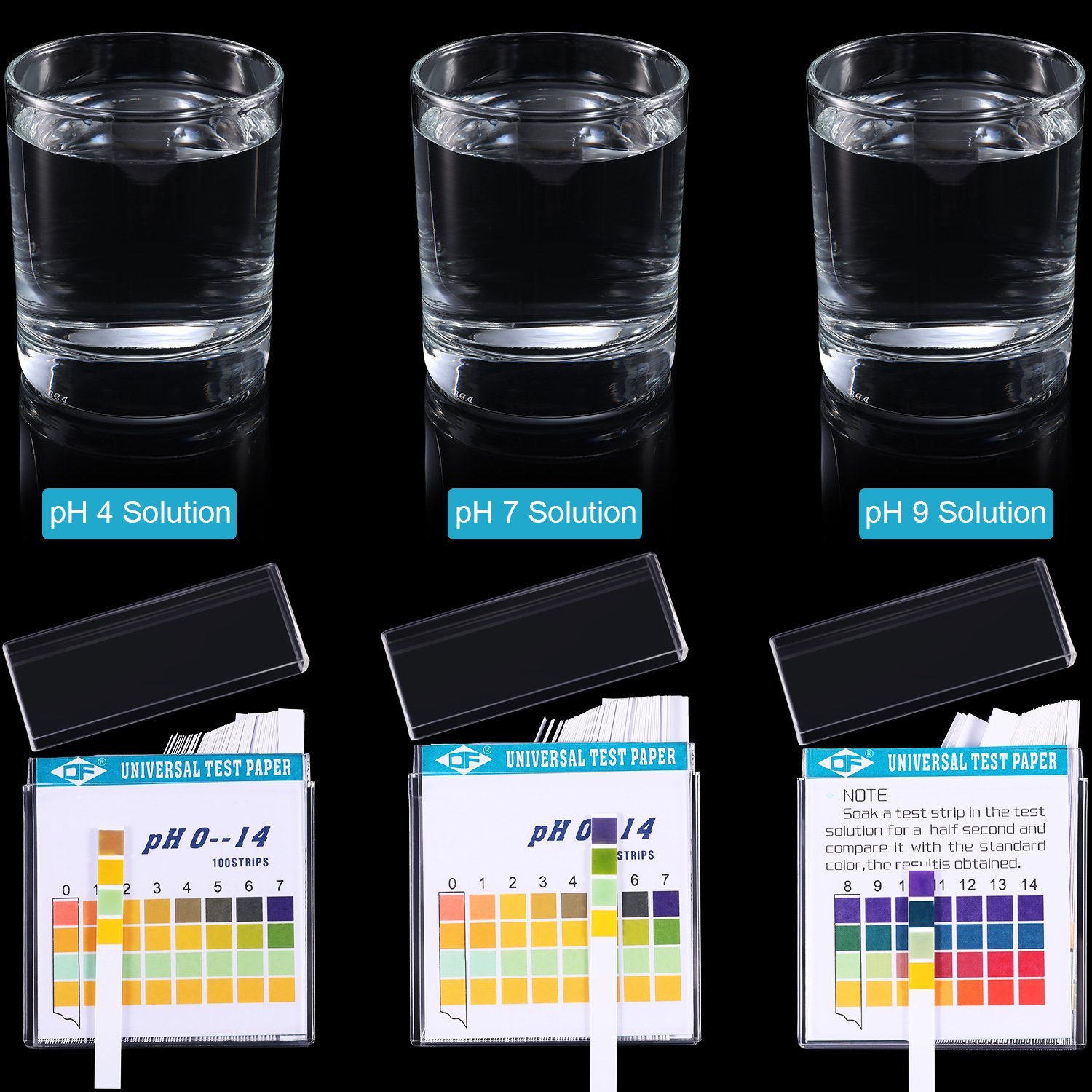 100 Strips 0-14 PH Alkaline Ac - Ph Strip Test ulasan dan harga