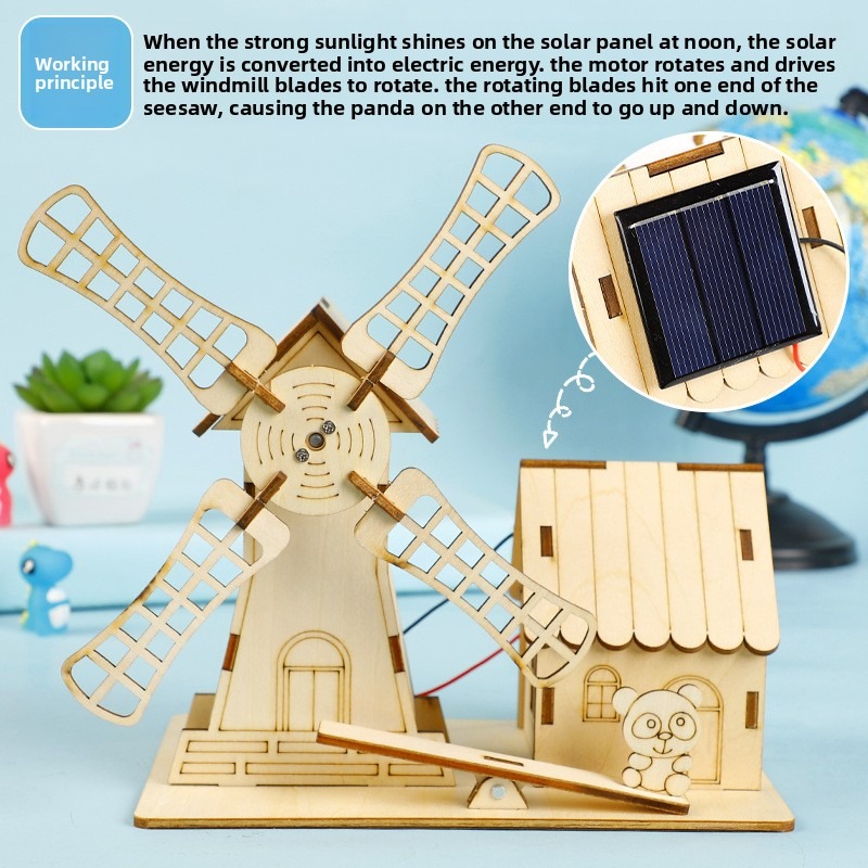 Solar windmill houses, childre - Science Max ulasan dan harga