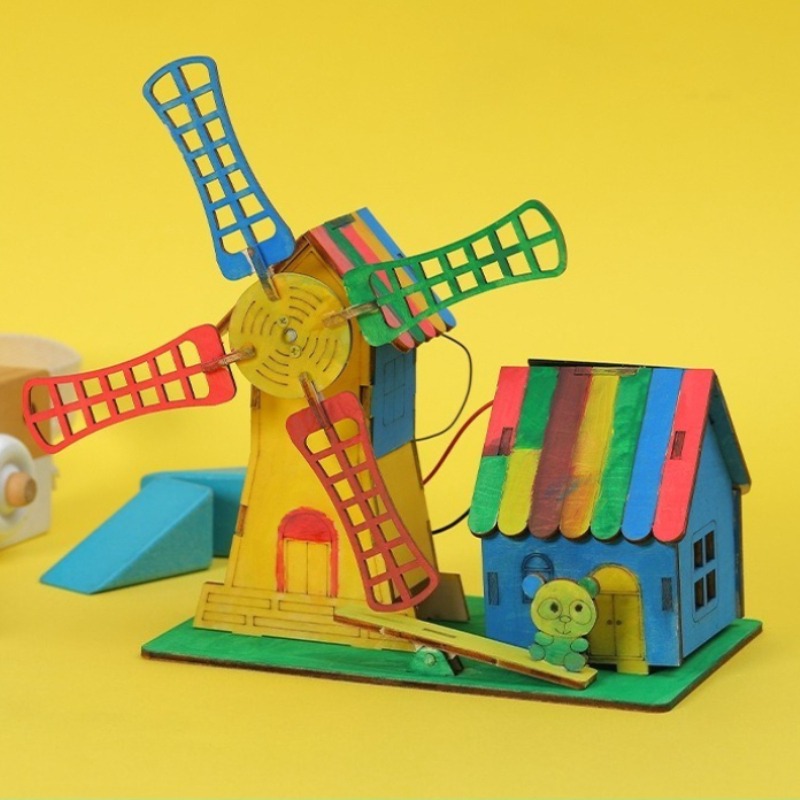 Solar windmill houses, childre - Science Max ulasan dan harga