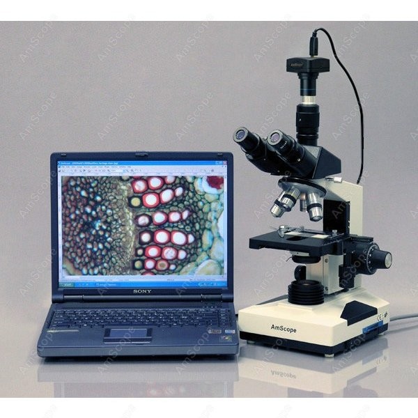 AmScope T490 Series Simul-Foca - Microscope Compound 40X ulasan dan harga