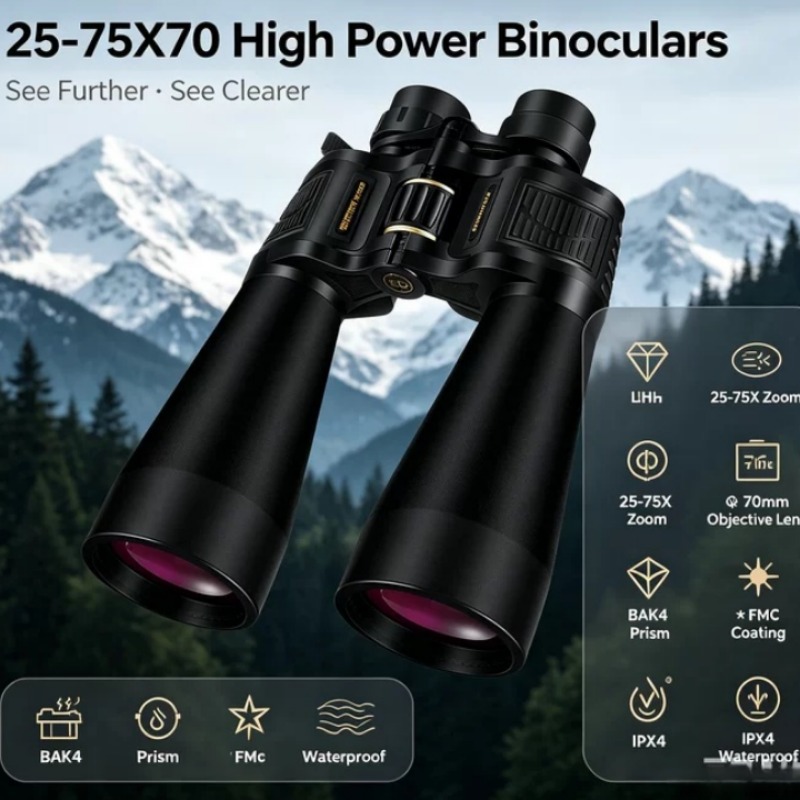 BORWOLF 25-75X70 Large Objecti - National Geographic Telescope 70Mm ulasan dan harga