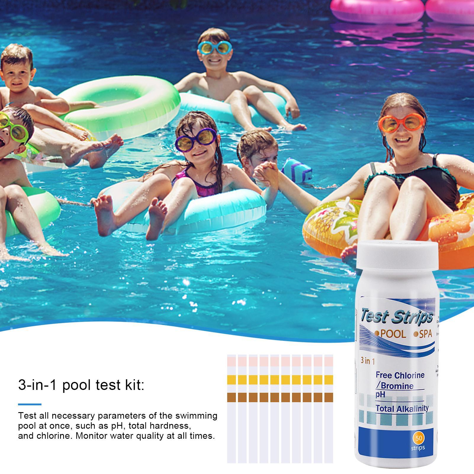 Chlorine PH Test Strips SPA Sw - Ph Strip Test ulasan dan harga