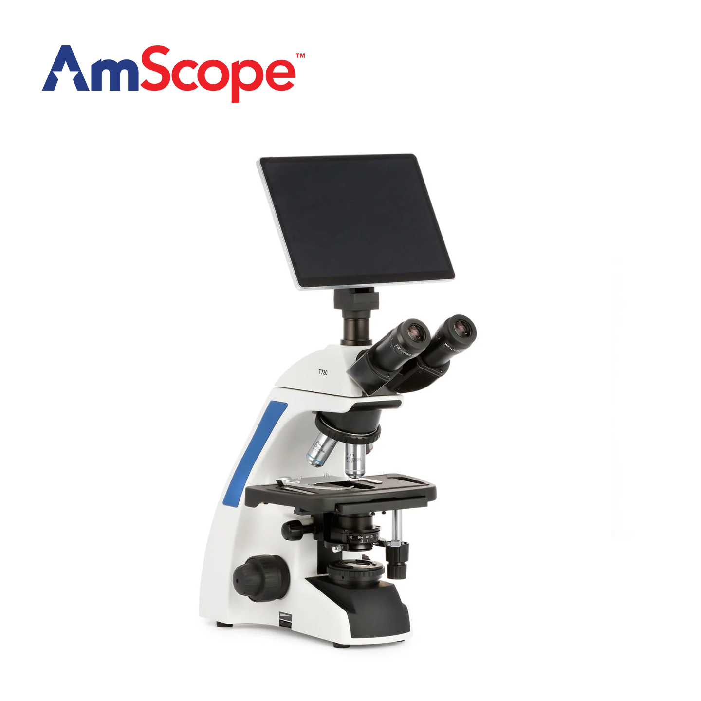 AmScope T720 Series Trinocular - Amscope Microscope Compound 40X-1000X ulasan dan harga