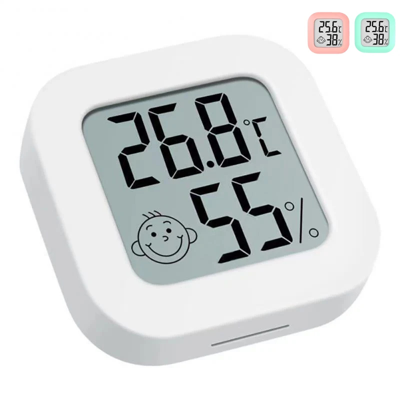 LCD Digital Thermometer Hygrom - Weather Station Indoor ulasan dan harga