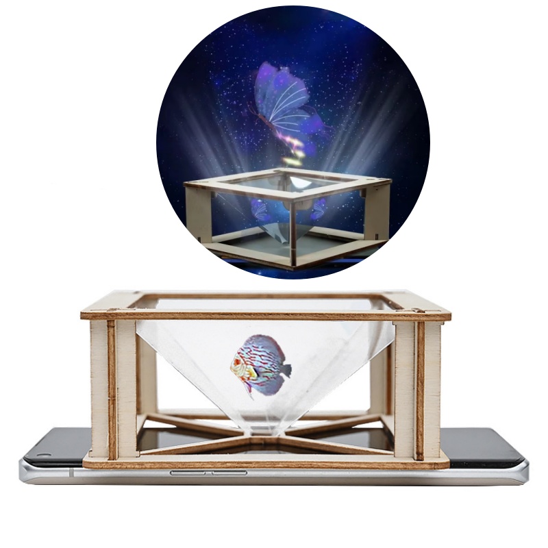 DIY 3D Holographic Projector K - Science Project ulasan dan harga