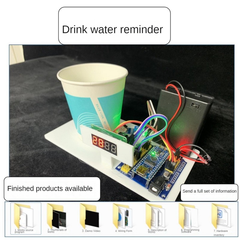 Drink Water Reminder Robot Han - Science Nature ulasan dan harga