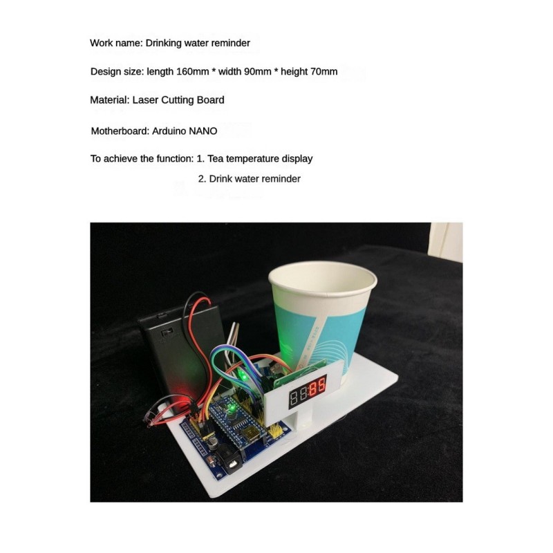 Drink Water Reminder Robot Han - Science Nature ulasan dan harga