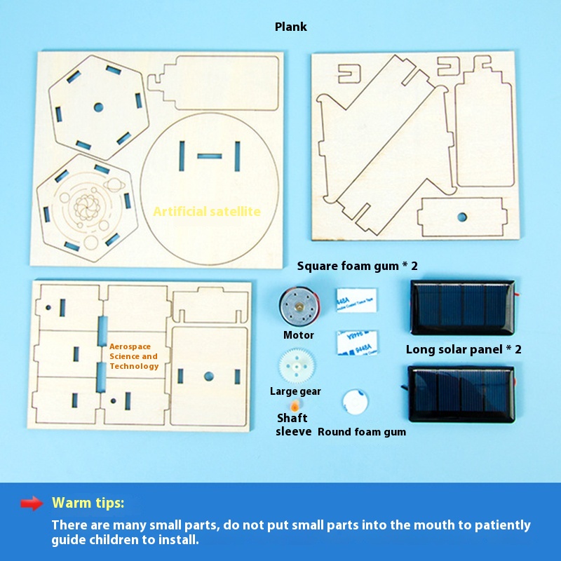 DIY Solar Satellite Artificial - Science Nature ulasan dan harga