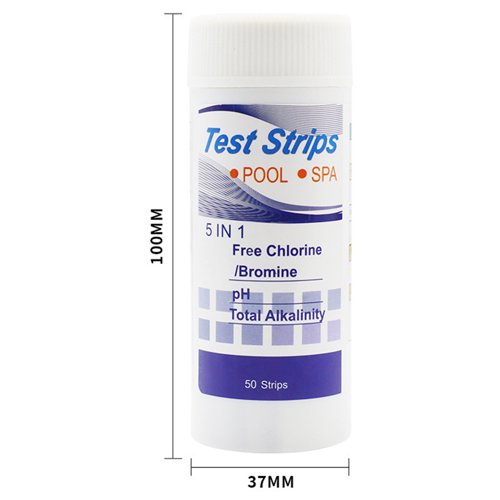 50pcs Multipurpose Chlorine PH - Ph Strip Test ulasan dan harga