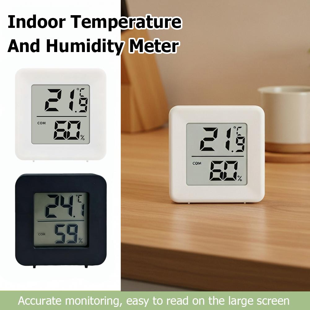 Mini LCD Digital Thermometer H - Weather Station Indoor ulasan dan harga