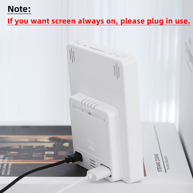Multifunctional Large Screen D - Weather Station Indoor ulasan dan harga