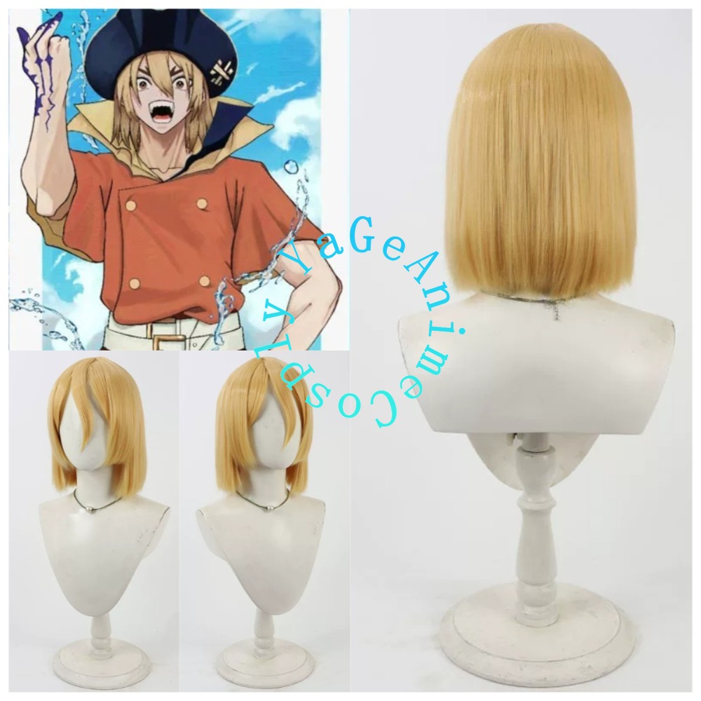 Dr Stone Ryusui Nanami Cosplay - Science Nature ulasan dan harga