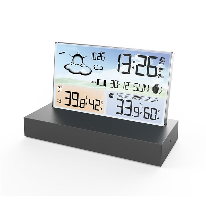 NEW HOT In Stock-Digital Weath - Weather Station Indoor ulasan dan harga